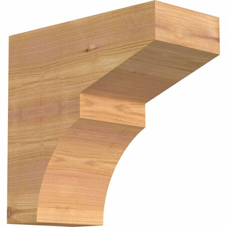 Ekena Millwork Monterey Smooth Rafter Tail, Western Red Cedar, 5 1/2"W x 12"H x 12"L RFT06X12X12MON00SWR